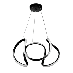 Aero Minimalist LED Halo Pendant Light