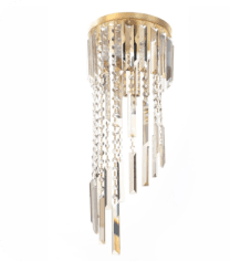 Cascade Tiered Crystal Raindrop Chandelier